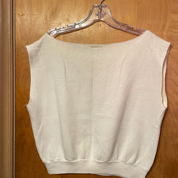 1980s Diamond Dust Rising Sun Japan Crop Sweatshirt Post-Punk - Picture 9 of 9